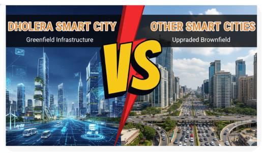 Comparing Dholera With Other Smart Cities in India